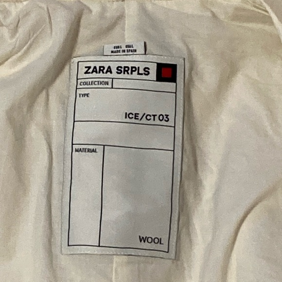 Zara Cream Trench Coat - Picture 4 of 13